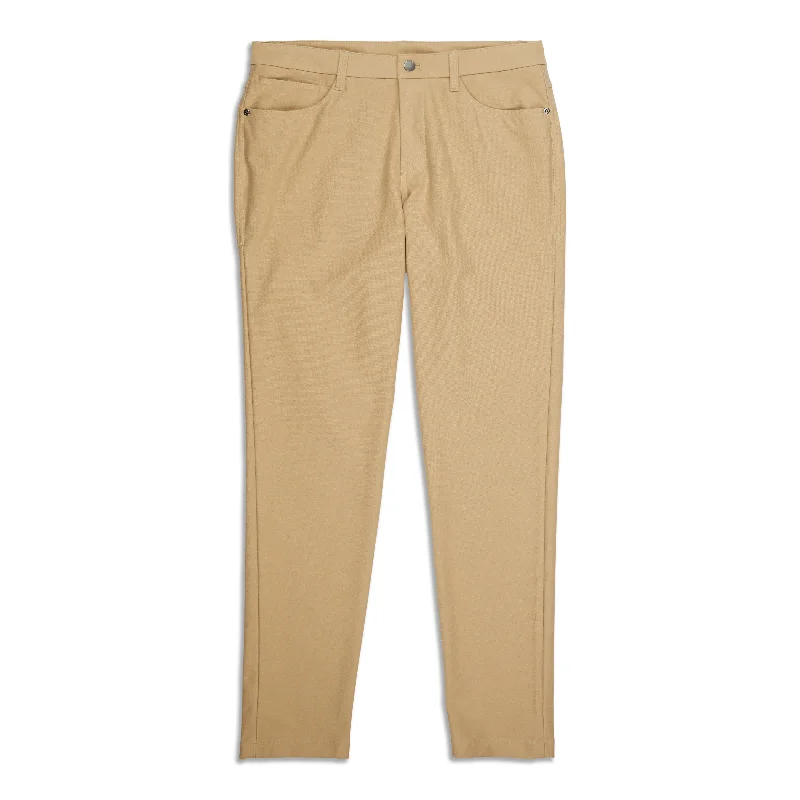 Stylish Pleated Front Pants for Sophisticated Style-ABC Slim-Fit 5 Pocket Pant 34"L - Resale