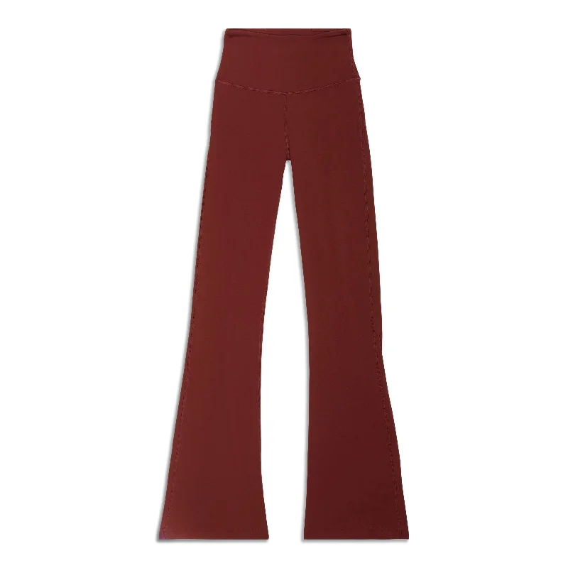 Casual Ribbed Pants for Effortless Styling-Groove Pant Flare