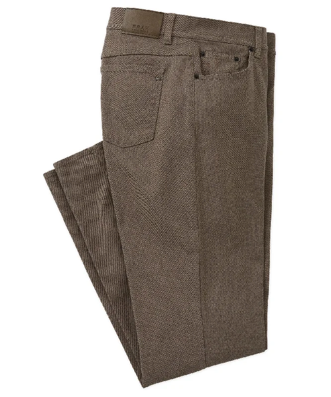 Fashionable Wide-Legged Pants for Effortless Style-Marathon Micro Diamond 5-Pocket Pant