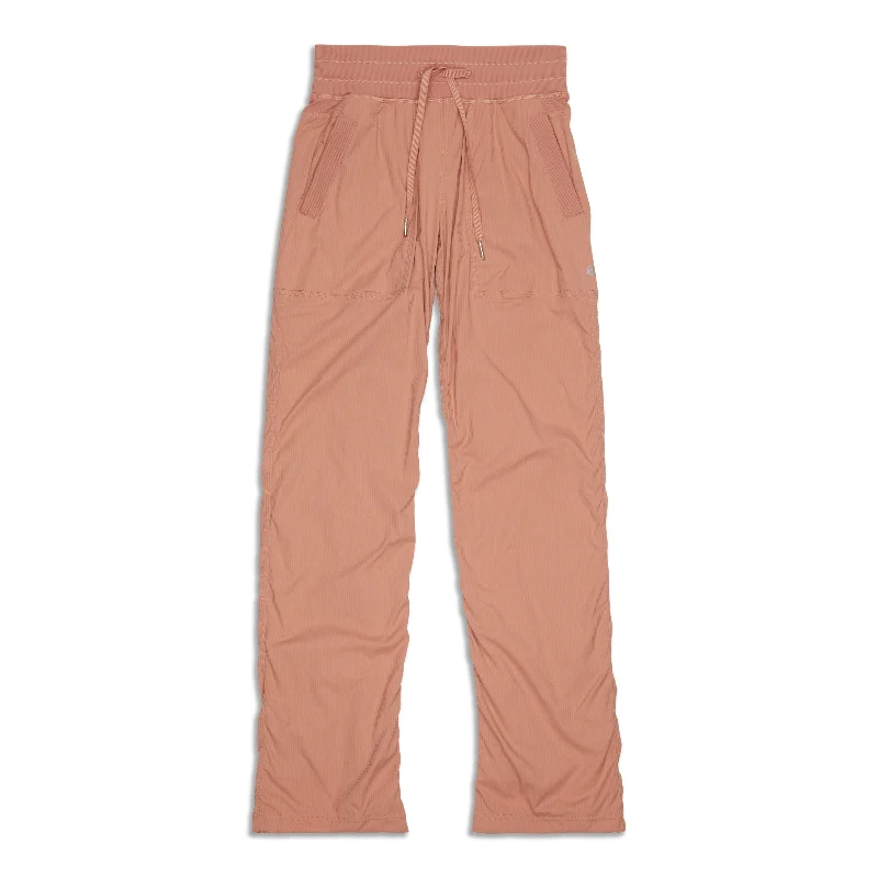 Comfortable Fleece-Lined Pants for Cold Weather-Dance Studio Mid-Rise Full Length Pant - Resale