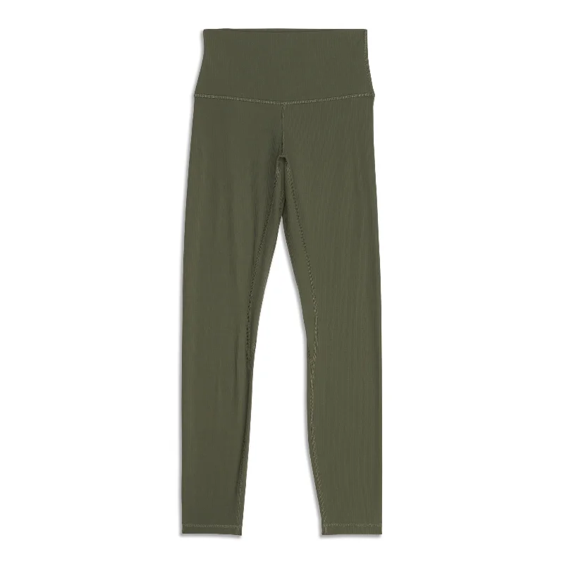 Lightweight Travel Pants for Easy Packing-lululemon Align™ High-Rise Ribbed Pant - Resale