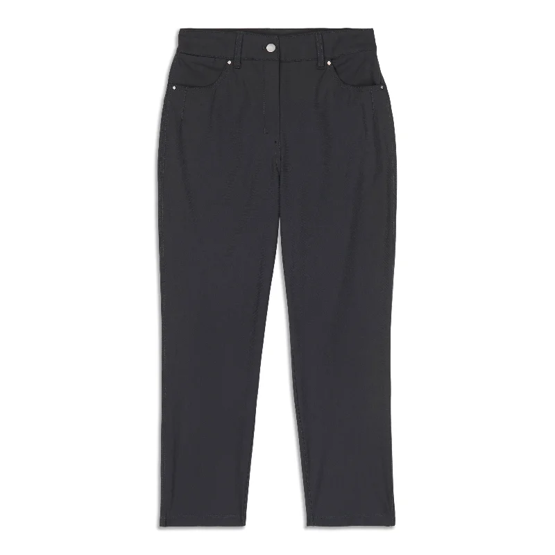 Premium Wool Pants for Winter Warmth-City Sleek 5 Pkt HR Pant 7/8