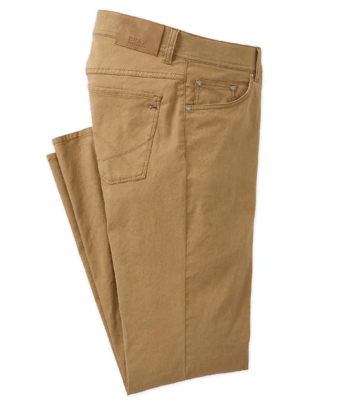 Fashionable Cargo Pants for Utility and Style-Brax Hi Flex Lino 5-Pocket Pant