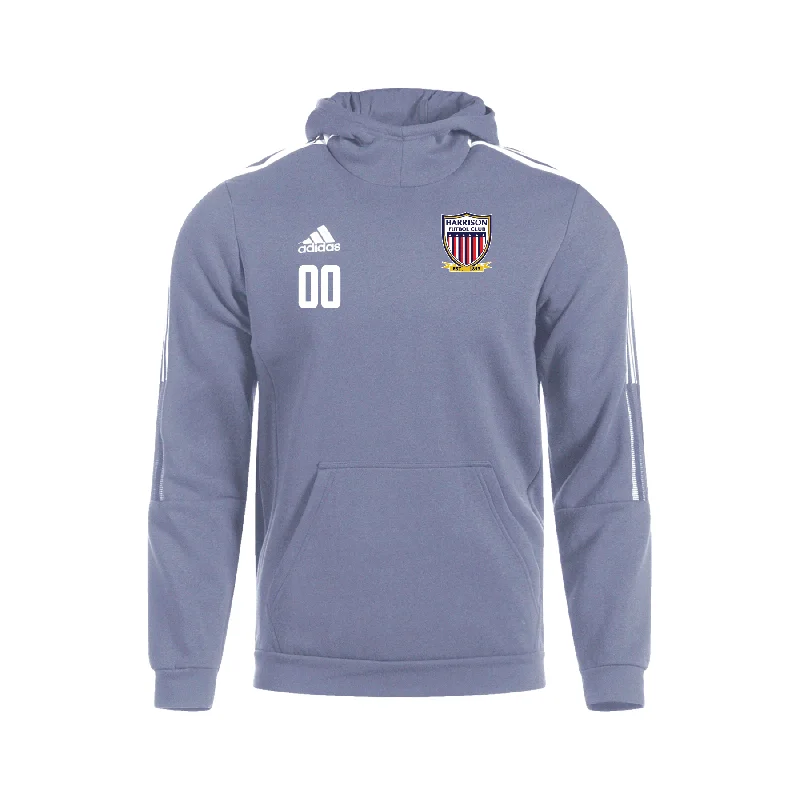 Eco-Friendly Hoodie for Sustainable Fashion-Harrison FC adidas Tiro 21 Hoodie Grey